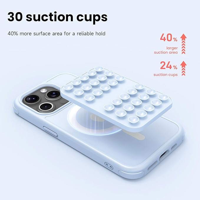Patented Magnetic Sticky Phone Suction Grip Mount - Image 4
