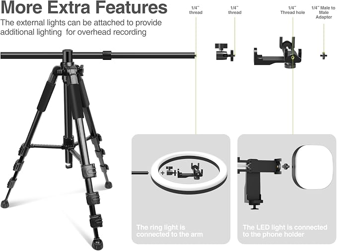 Elitehood Ultra-Stable Overhead Tripod - Image 5