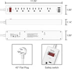6 Ft Power Strip Surge Protector - Image 7