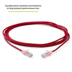 TRUECABLE Cat6 Component Rated Patch Cable, Unshielded, 28AWG Solid Copper - Image 5