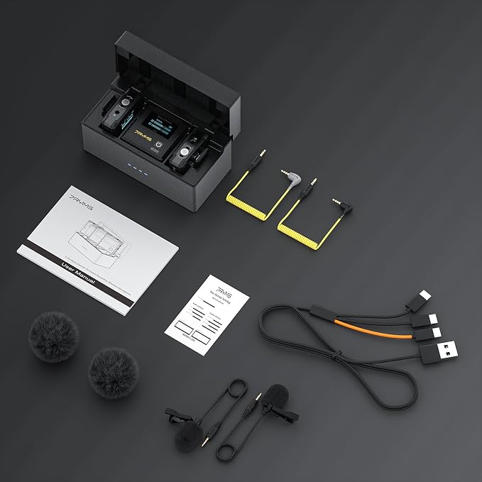iRay DW30 Wireless Lavalier Microphone - Image 8
