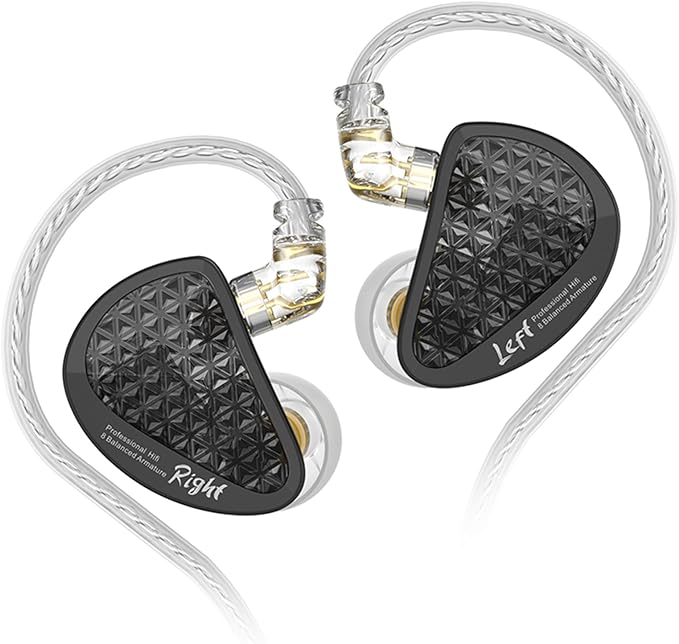 CCA KZ AS16 PRO in Ear Monitor Headphones 16BA Balanced Armature Drivers HiFi by CCA