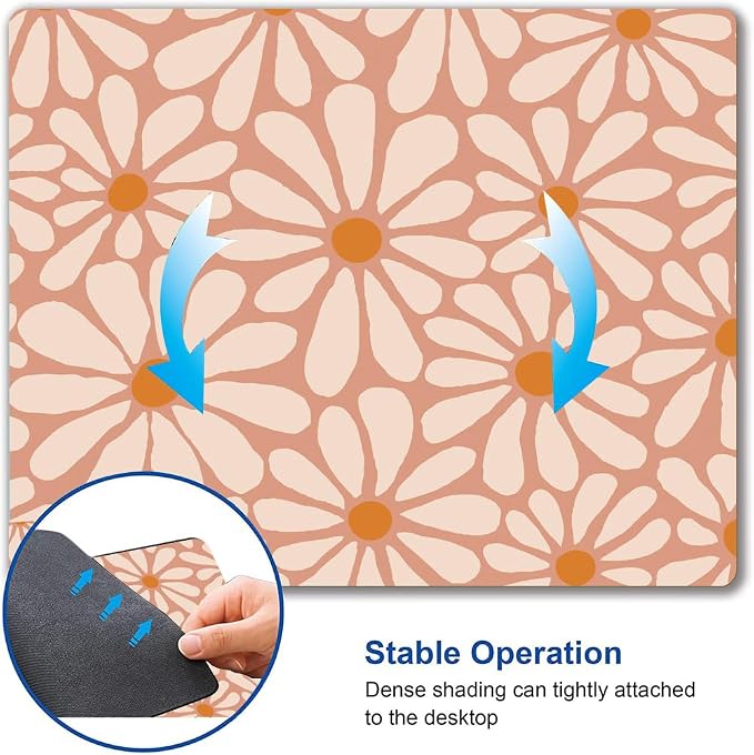Mouse Pad, Premium-Textured Mouse Mat, Non-Slip Rubber Base Mousepad - Image 6