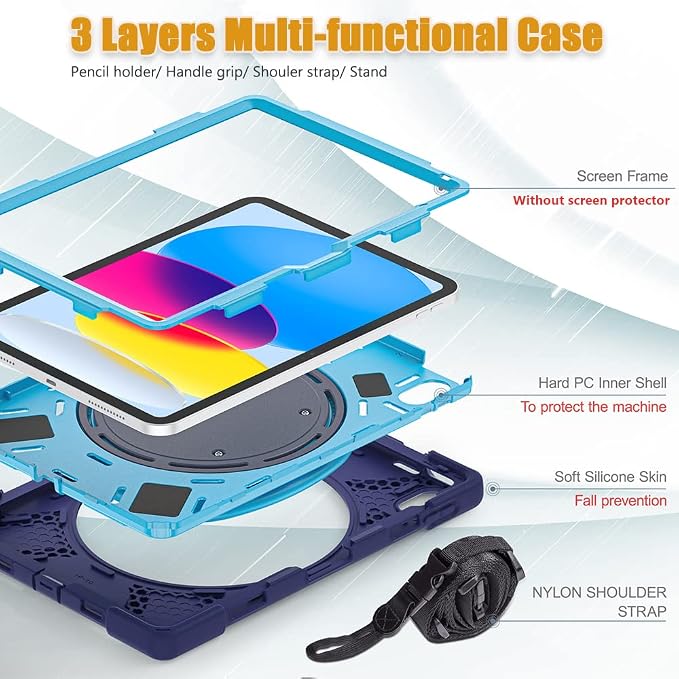 SCSVPN Case for iPad 11th Generation 11-inch 2025/10th Generation 10.9 Inch 2022 - Image 7