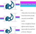 Ear Bud Pads Replacement Ear Tips Silicone Earbud Tips Compatible - Image 2