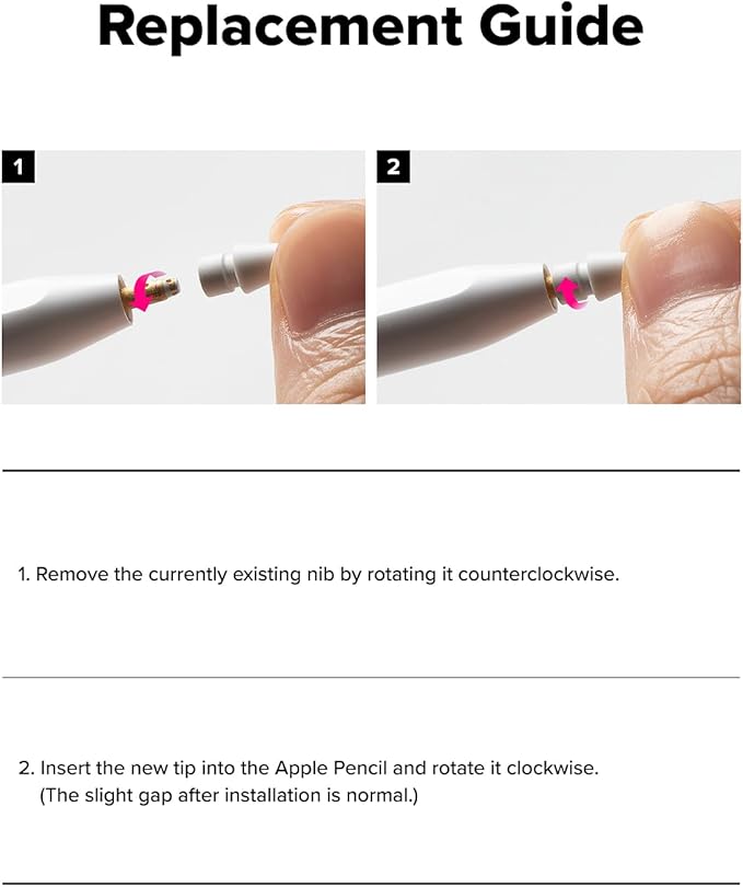 Ringke Apple Pencil Tips Compatible - Image 8