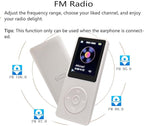 MP3 Player 32GB with Speaker Earphone Portable Mini White Music Player Support - Image 3