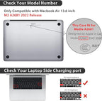Compatible with MacBook Air 13 inch Case 2025 2024-2022 M4 A3240 M3 A3113 M2 - Image 2