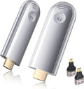 Wireless HDMI Transmitter and Receiver, Plug and Play 2025 Upgraded LED Display by TTQ