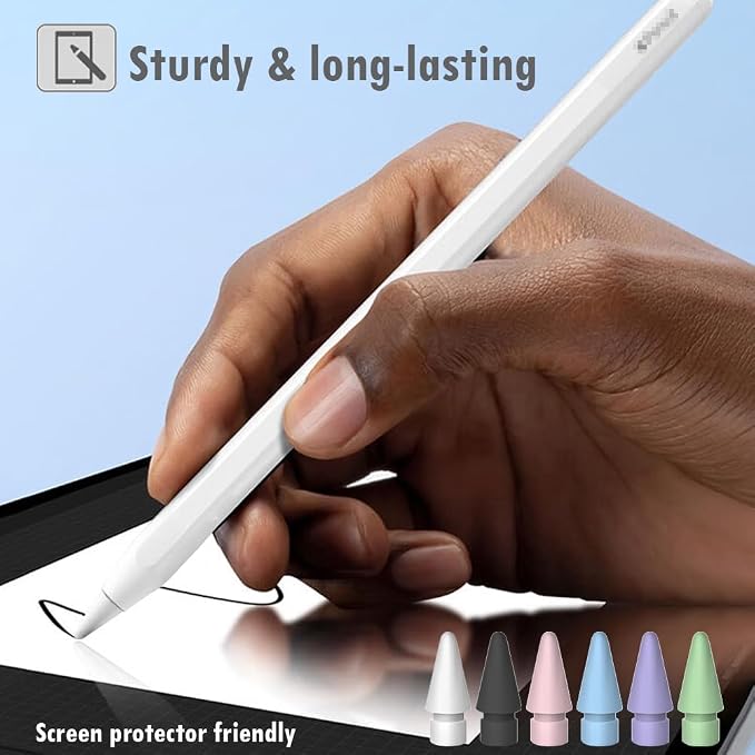 6 Color Tips for Apple Pencil tip, Apple Pen Tip Compatible - Image 5