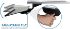Mount-It! Under Desk Keyboard Tray and Mouse Platform, Ergonomic Computer - Image 4