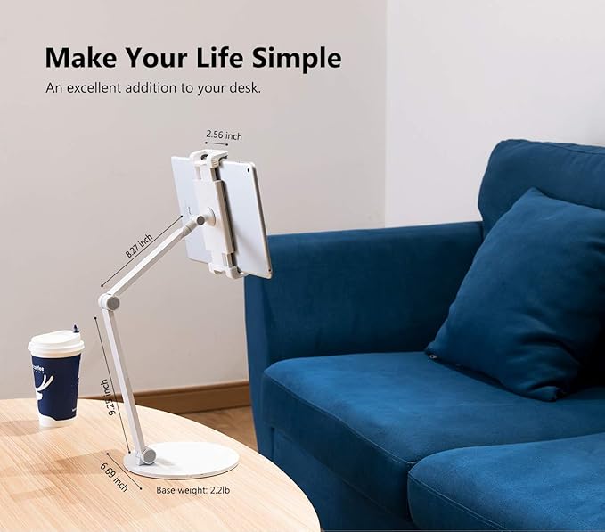Surface Pro Stand, iPad Pro 12.9 Holder, iPad Pro 11/12.9, Air and More - Image 4
