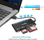 USB3.0 Multi-Card Reader, SD/TF/CF/Micro SD/XD/MS 7 in 1 Fast 5Gbps Memory Card - Image 3