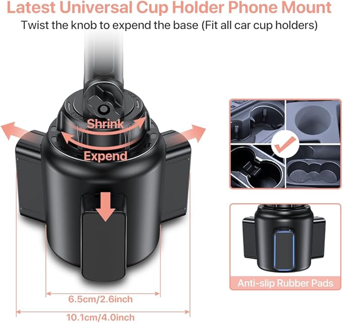 Miracase Universal Cup Phone Holder - Image 3