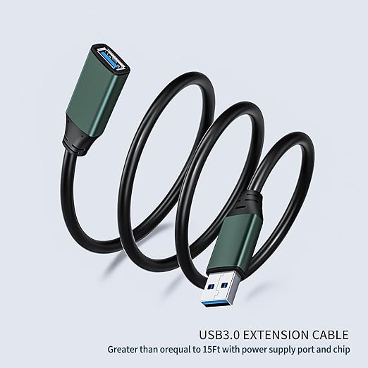 Kumiho 10Ft USB 3.0 Extension Cable Active Type A Male to A Female - Image 2