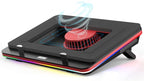 IETS GT500 Powerful Turbo-Fan RGB Laptop Cooling Pad by IETS