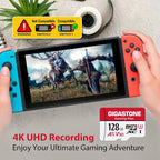 128GB Micro SD Card, Gaming Plus, MicroSDXC Memory Card - Image 6