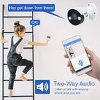 GW 8 Channel 4K NVR 8MP 4K AI Smart Home Security Camera System, Dome and - Image 8