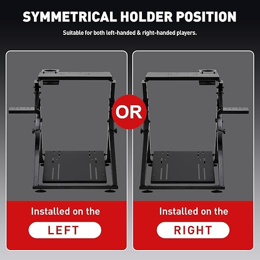 GTPLAYER Sim Racing Wheel Stand Simulator Cockpit Wheel Stand fit - Image 4