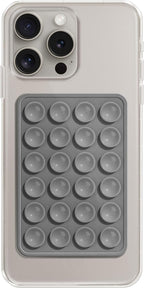 Silicone Phone Sticky Grip, Suction Phone Case Mount by MAYNOS