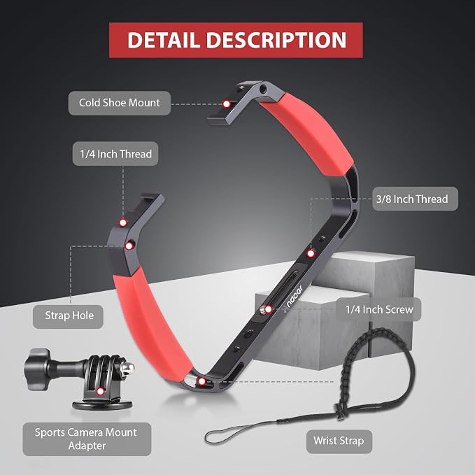 Andoer Cage Advanced Cage Kit Mounting Kit - Image 6