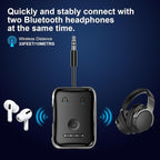 Premium Bluetooth 5.4 Transmitter, Airplane Wireless Adapter, Supports 2 - Image 8