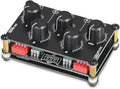 Little Bear MC5 Mini Portable Stereo 4 Channel Audio Mixer Passive Live Studio by DoukAudioNobsound