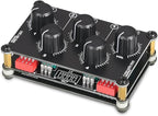Little Bear MC5 Mini Portable Stereo 4 Channel Audio Mixer Passive Live Studio by DoukAudioNobsound