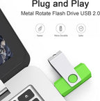 1GB Flash Drive 20 Pack, Wooolken USB 2.0 Thumb Drives Memory Stick - Image 2