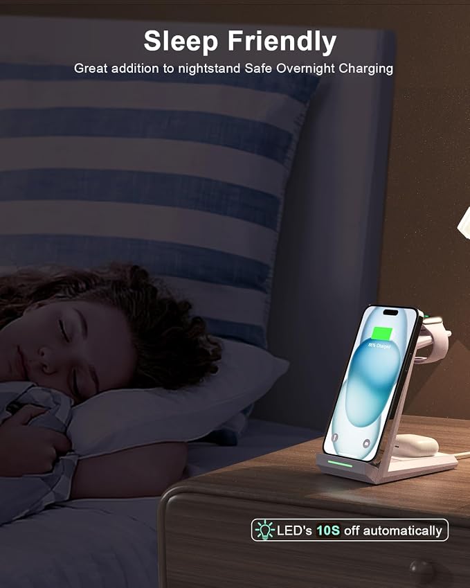 Wireless Charging Station for iPhone - Image 7
