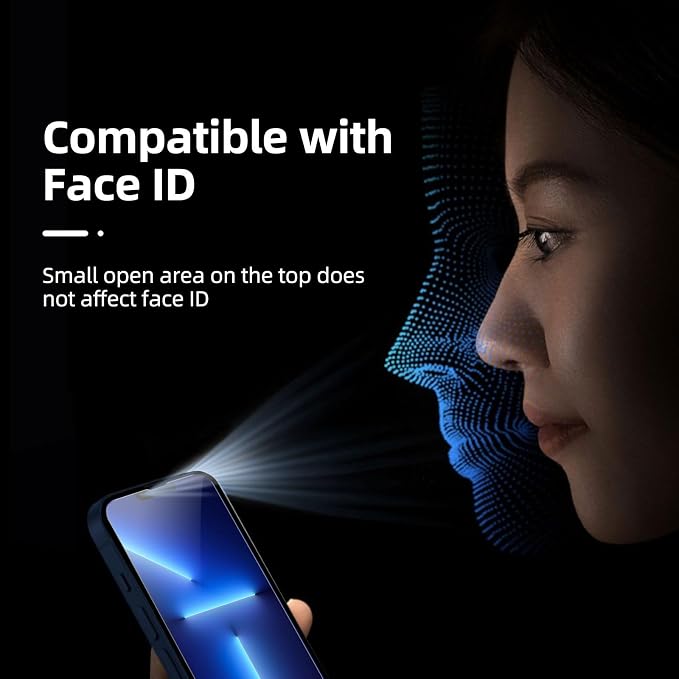 NEW'C 3 Pack Designed for iPhone 13 Pro Max, iPhone 14 Plus Screen Protector - Image 7