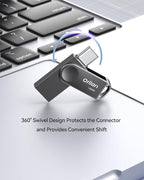 128GB USB C Flash Drive, Dual Drive USB 3.0 and Type C Thumb Drive Up to - Image 4