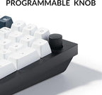 Keychron Q5 Max Wireless Custom Mechanical Keyboard, 2.4 GHz Bluetooth QMK Full - Image 3