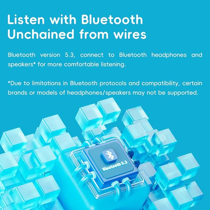 SnowSky/FiiO Echo MINI HiFi Bluetooth MP3 Player, 15Hours Playback, Independent - Image 4