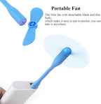 Mini USB Fan, Portable Pocket Fan USB-A Powered Little Cooler, Quiet Operation - Image 7