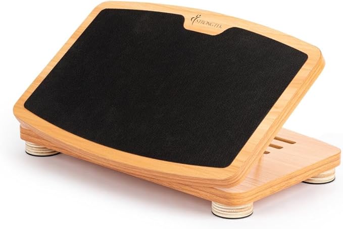 StrongTek Adjustable Wooden Foot Rest by StrongTek