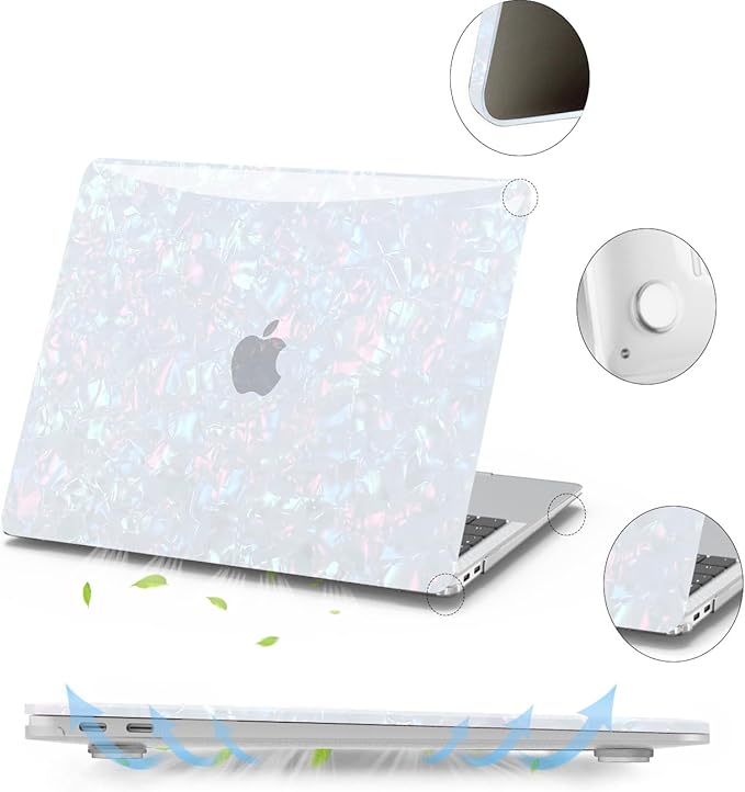 Anban Compatible with MacBook Pro 13 inch Case M2 M1 2025-2016 A2338 A2251 - Image 4