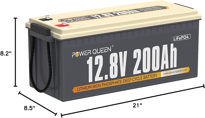 Power Queen 12V 200Ah LiFePO4 Battery - Image 7