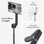 ShiftCam SnapStand Max – Magnetic Selfie Stick & Tripod – Compact, Foldable & - Image 4