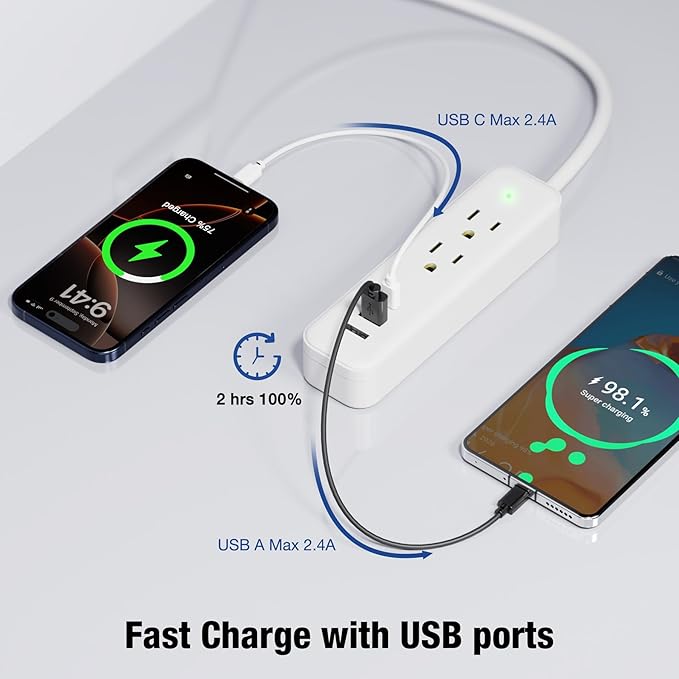 Power Strip Surge Protector - Image 3