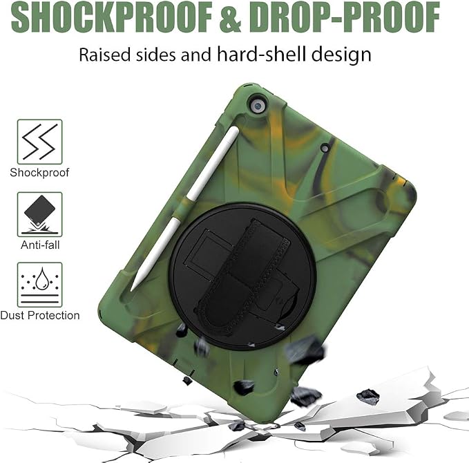 ZenRich Shockproof Case for iPad 9th/8th/7th Generation 10.2 inch 2021/2020/2019 - Image 6