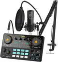 MAONO Podcast Equipment Bundle Audio mixer All-in-One Podcast Production Studio by MAONO