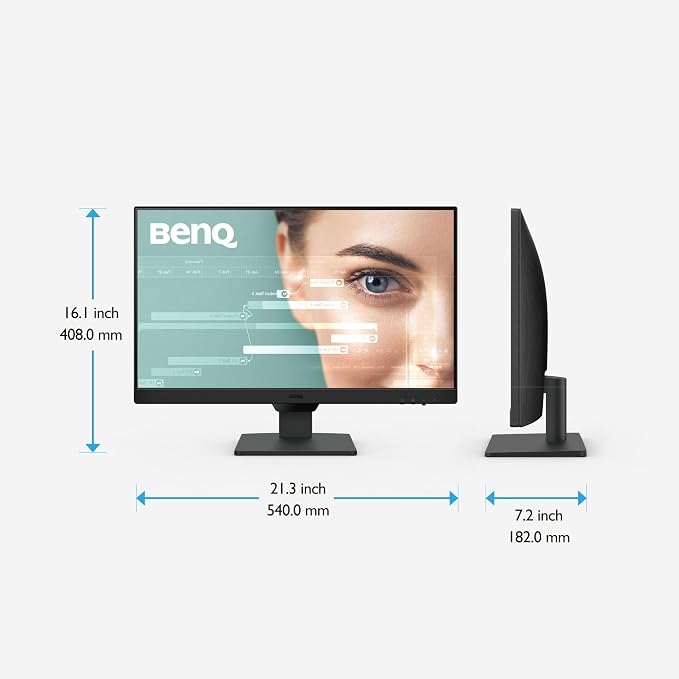 BenQ GW2490 24" Computer Monitor 100Hz FHD 1920x1080p IPS Eye-Care Tech VESA - Image 8
