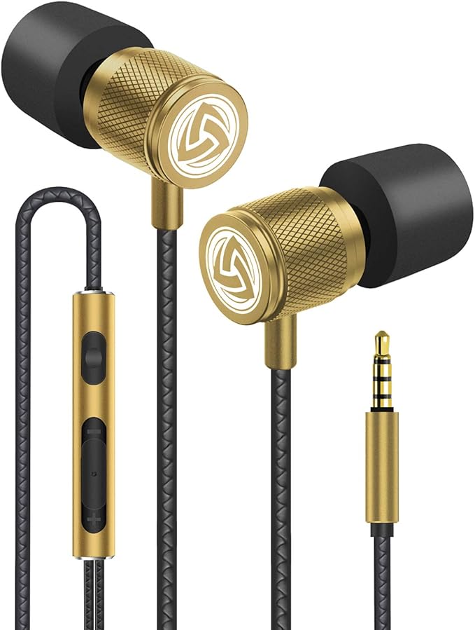 LUDOS Ultra Wired Earbuds in-Ear Headphones, 5 Years Warranty, Earphones by Ludos