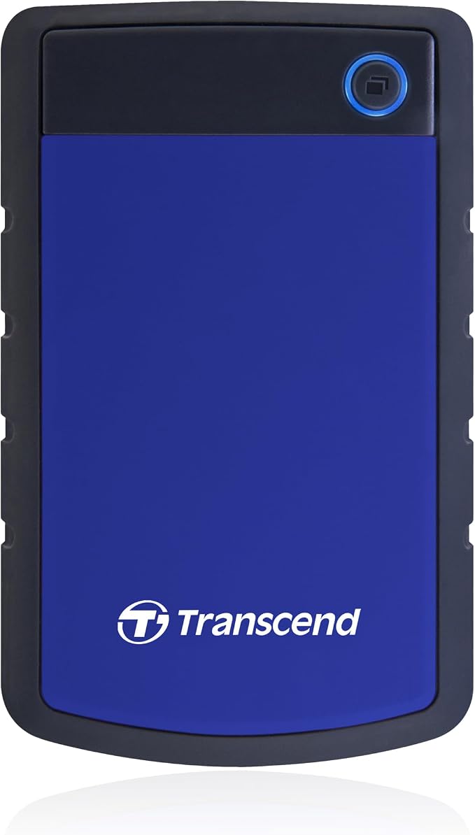 Transcend 1TB USB 3.1 Gen 1 StoreJet 25H3B SJ25H3B Rugged External Hard Drive - Image 2