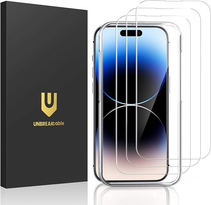 UNBREAKcable 3-Pack Screen Protector by UNBREAKcable