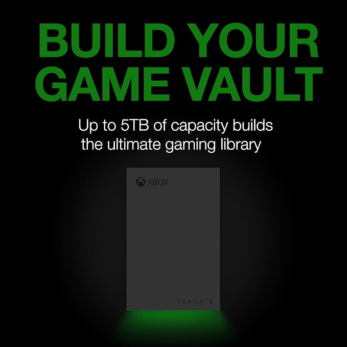 Seagate Game Drive for Xbox 5 TB External Hard Drive Portable HDD - Image 2