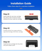 TN433 Toner Cartridge 4-Pack Replacement Compatible - Image 4