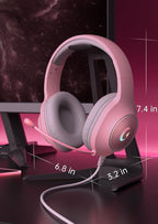 CM7002 Gaming Headset for PS5, Xbox Series, Surround Sound RGB Gaming Headphones - Image 9