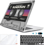 Compatible with MacBook Air 13.6 inch Case 2025 2024 2023 2022 Release M4 A3240 by HOHAIYOO